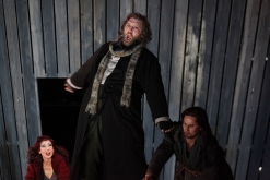 Michael Hauenstein als Waarlam in der Oper Boris Godunow